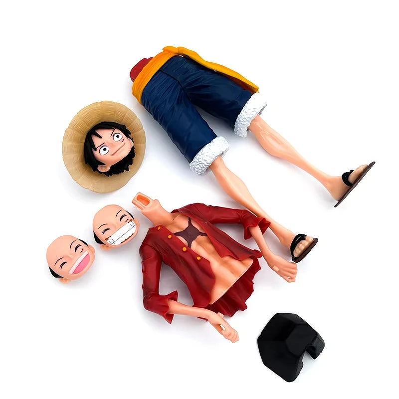 One Piece Luffy 28cm Figure – 3 Face Expressions