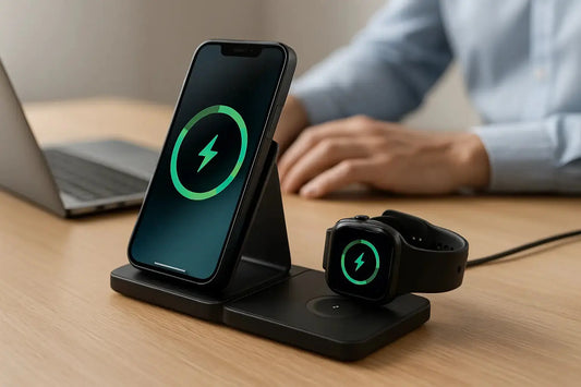 Faltbare Wireless-Ladestation im Alltagstest