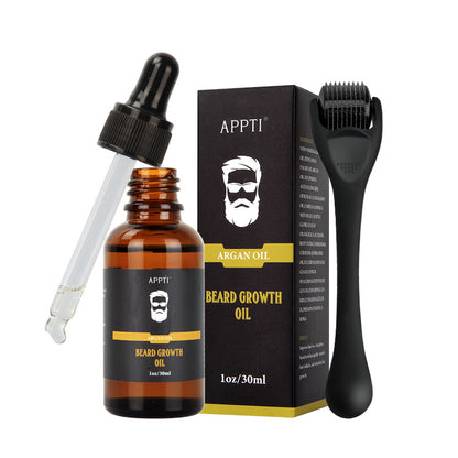 APPTI Beard Care Oil & Microneedle Roller