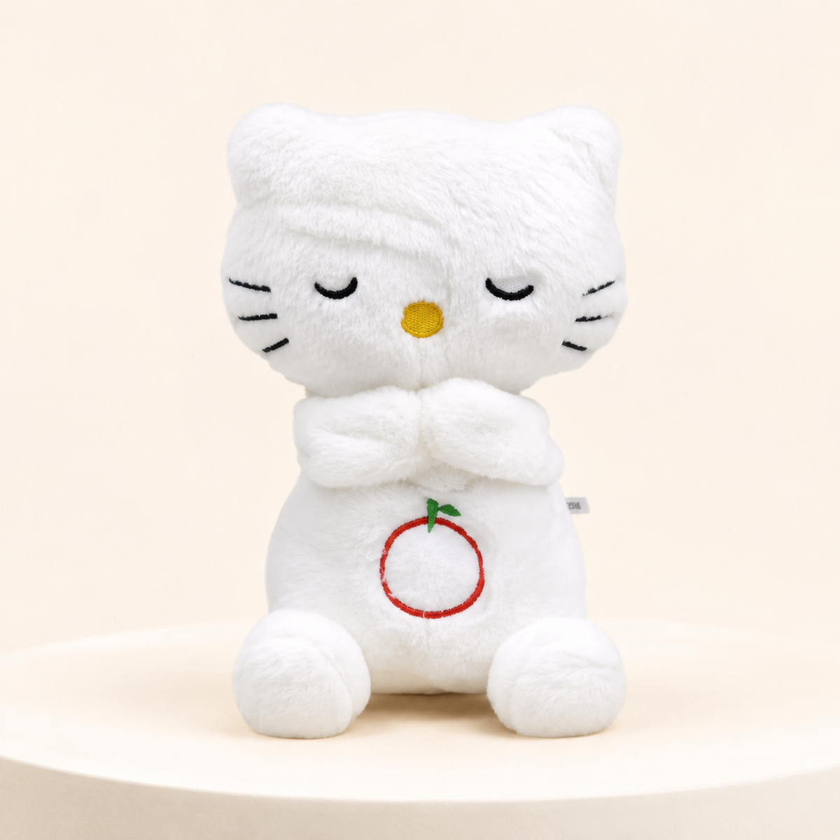 Cat breathing plush toy, 32 cm