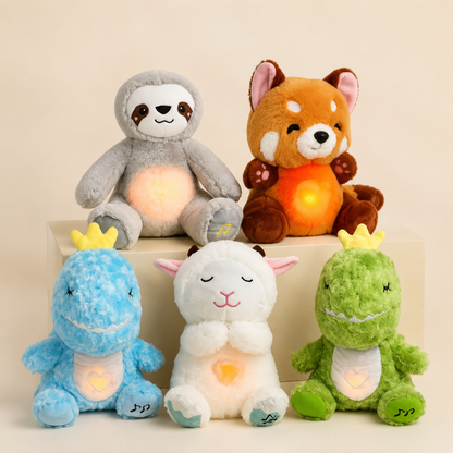 Soft breathing plush relaxation companion