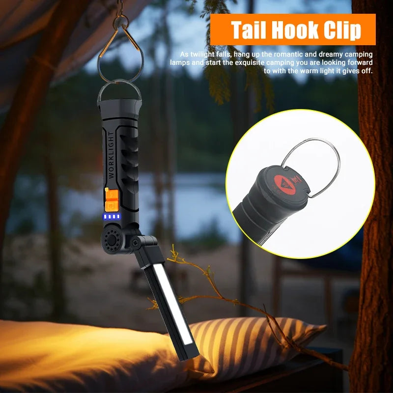 KDULIT Rechargeable COB LED Work Light