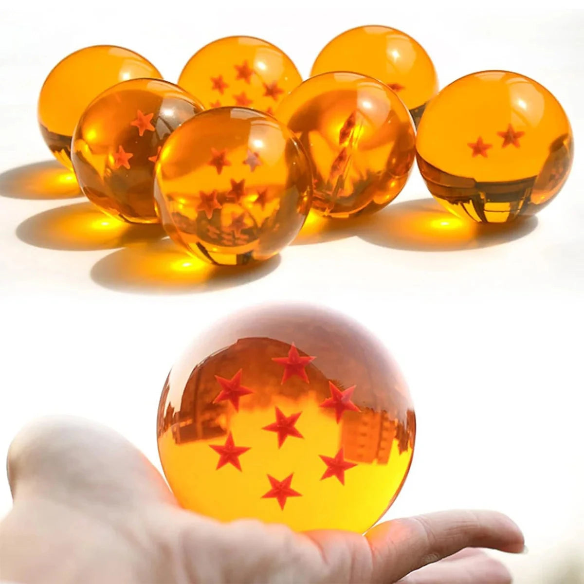 Dragon Ball Z 7-Piece Dragon Ball Set – 3.5cm Resin Collectibles