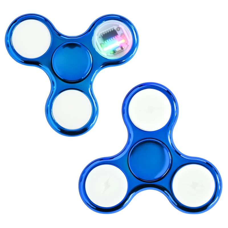 LED Light-Up Fidget Spinner – Glow Stress Relief Hand Toy