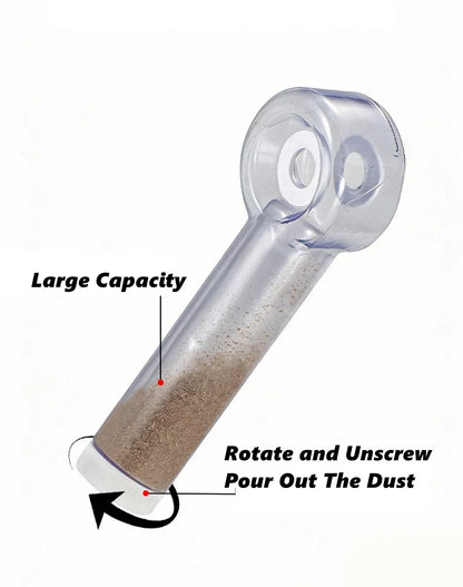 Rotating Drill Dust Collector Attachment with Bit Storage