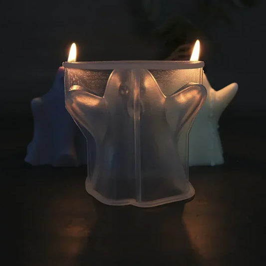 Halloween Ghost Silicone Mold – Candle, Resin & Craft DIY Mold