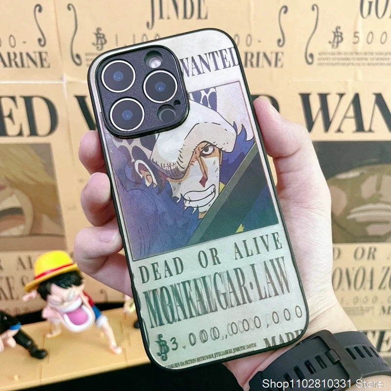 One Piece 3D Anime Phone Case for Apple iPhone 11–17