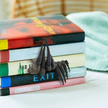 Devil Hand Horror Bookmark – Resin Halloween Desk Decoration
