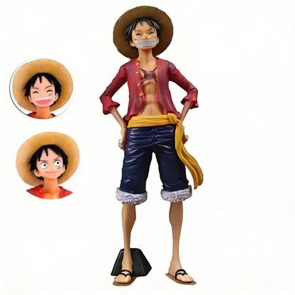 One Piece Luffy 28cm Figure – 3 Face Expressions