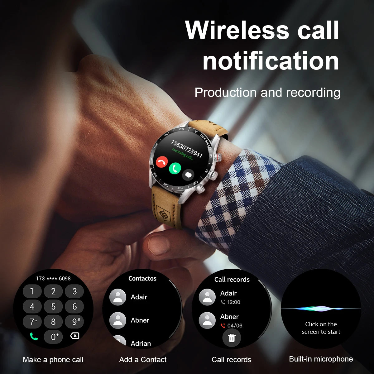 LIGE Rugged Smartwatch