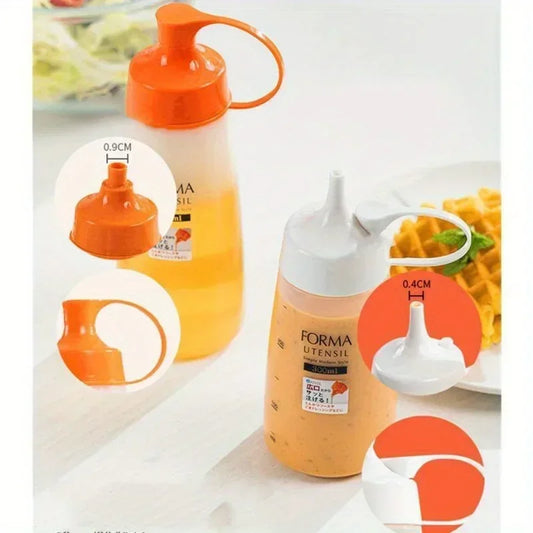 400ml Leak-Proof Squeeze Bottle – Oil, Sauce & Condiment Dispenser