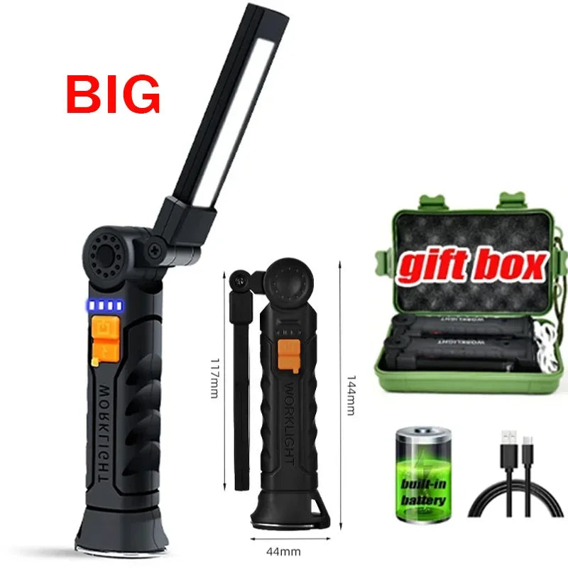KDULIT Rechargeable COB LED Work Light