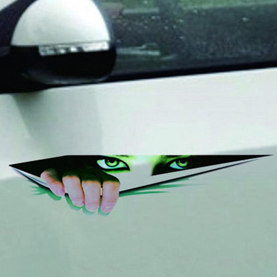 3D Halloween Realistic Eyes Stickers for Car & Wall Decor